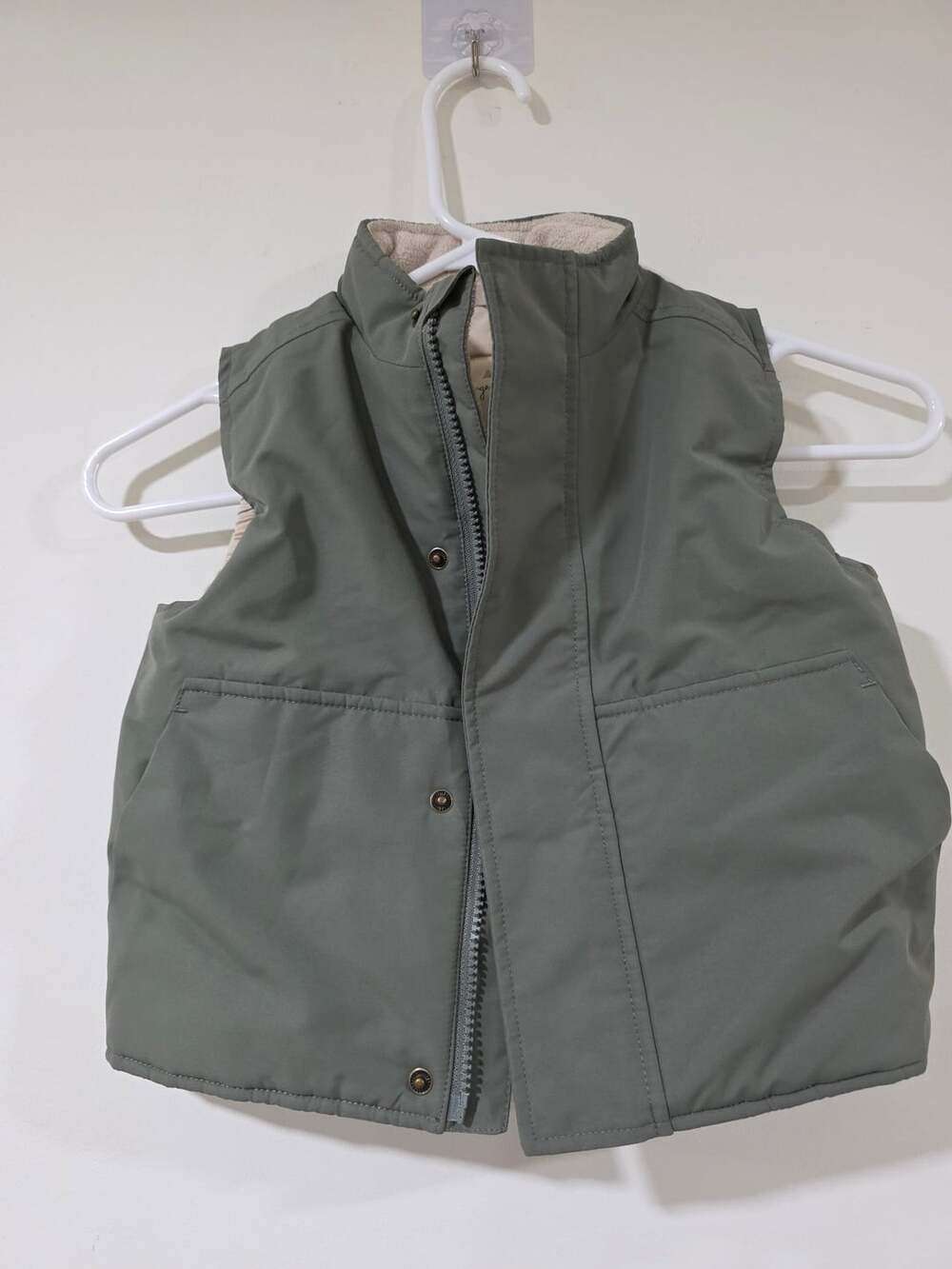 Konges Slojd Nohr Winter Vest Olive Green 18M